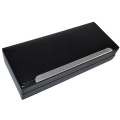 Caseta-etui negru pentru 2 instrumente de scris