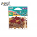 Accesorii craft, confetti frunze, 14 gr - S-COOL