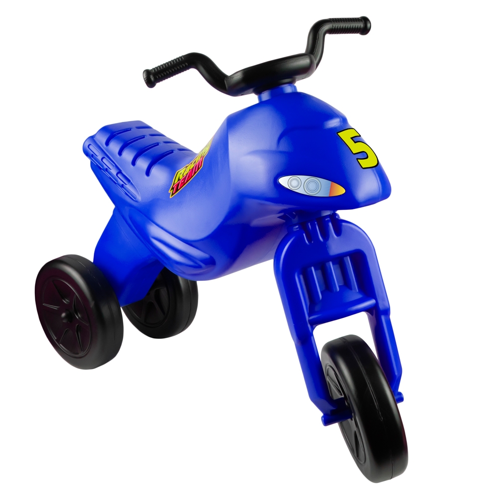 Motocicleta fara pedale, albastra - ROBENTOYS