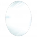 Autocolant tip oglinda, oval, 35x50 cm